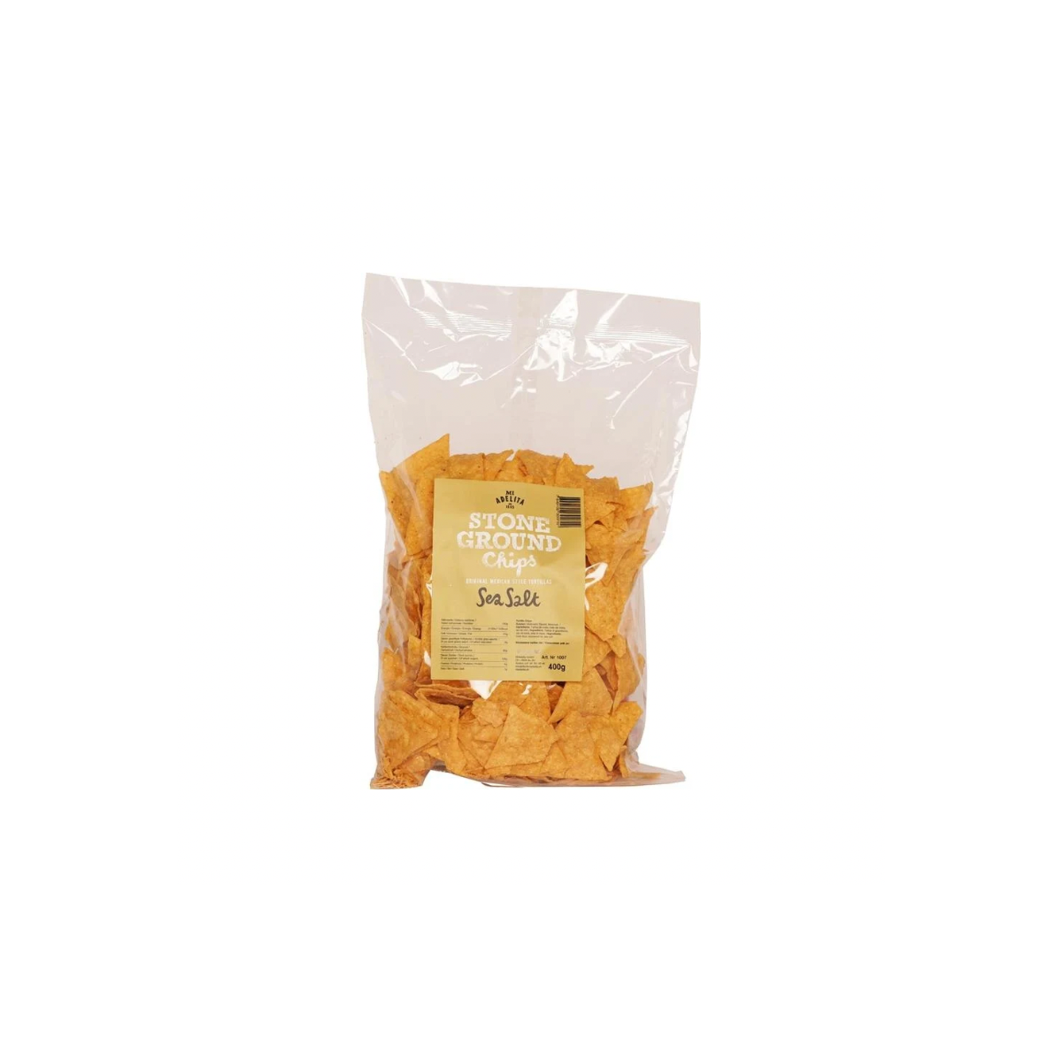 Stone Ground Chips Sea Salt 400 g