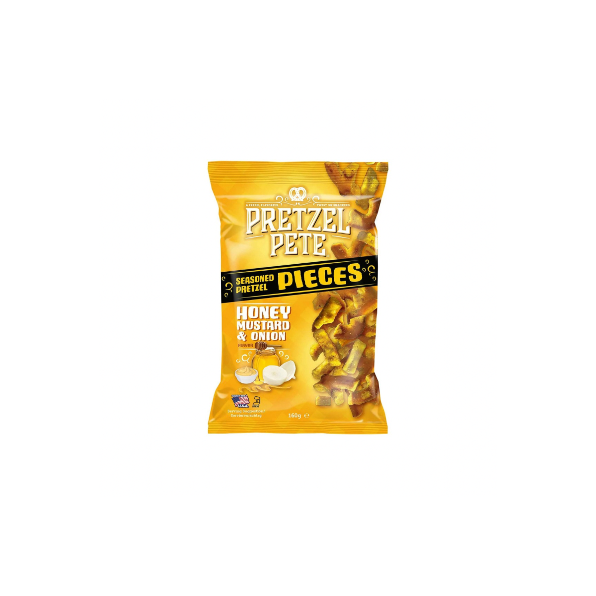 Pretzel Pete Honey Mustard 160 g