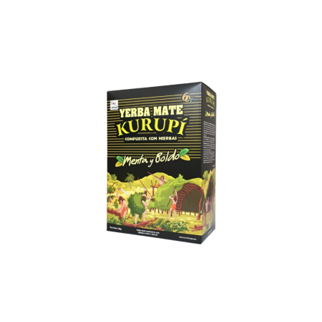 Kurupí Yerba Mate Mint Boldo Blend 500 g