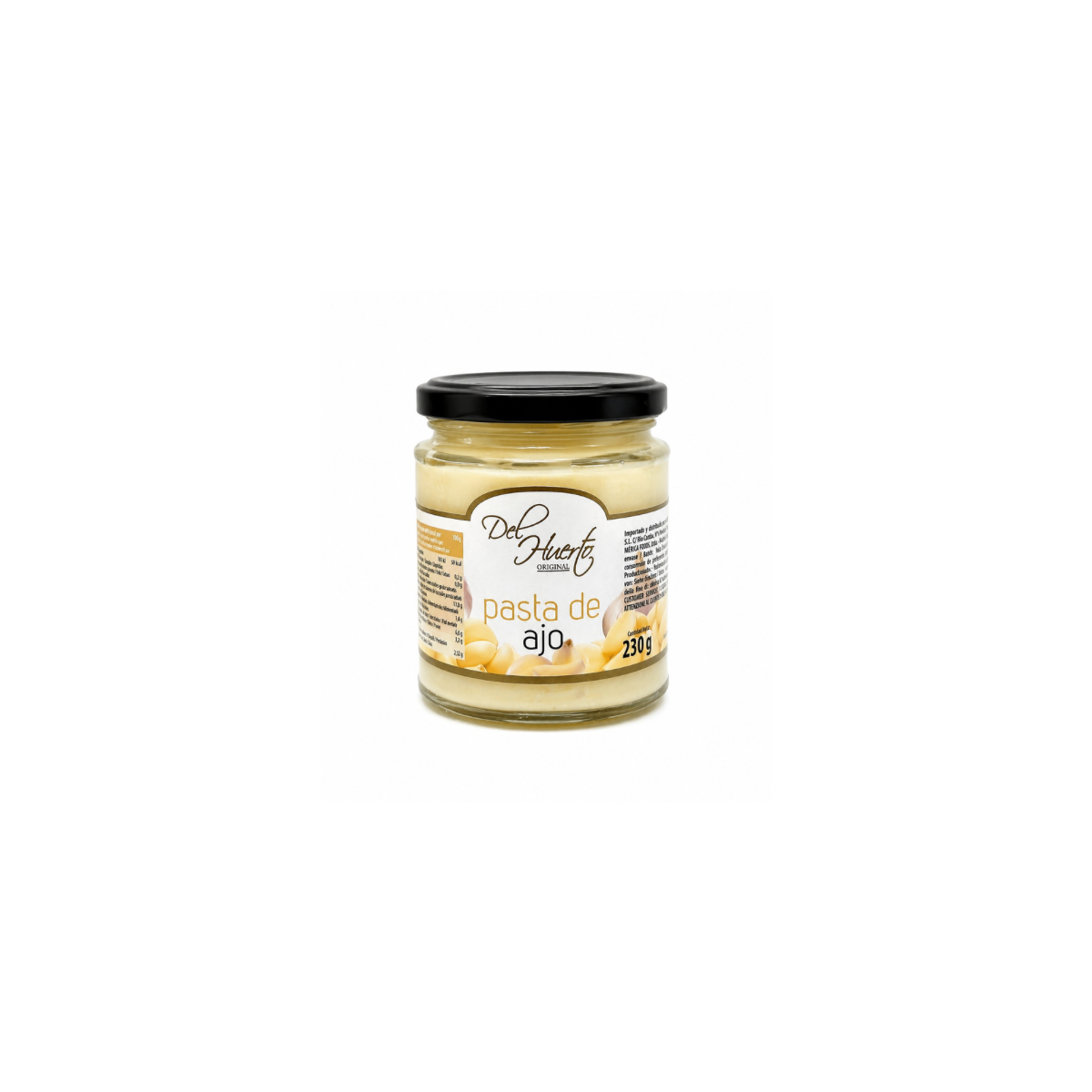 Pasta de Ajo Del Huerto 230 g