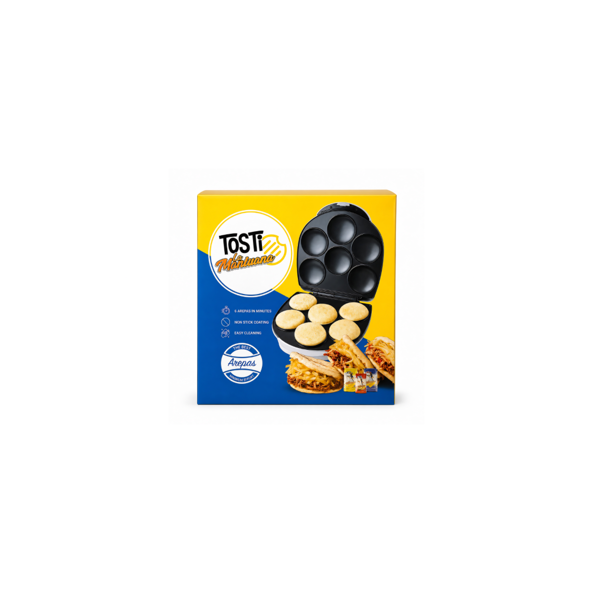 Arepa-Maschine Tosti La Mantuana