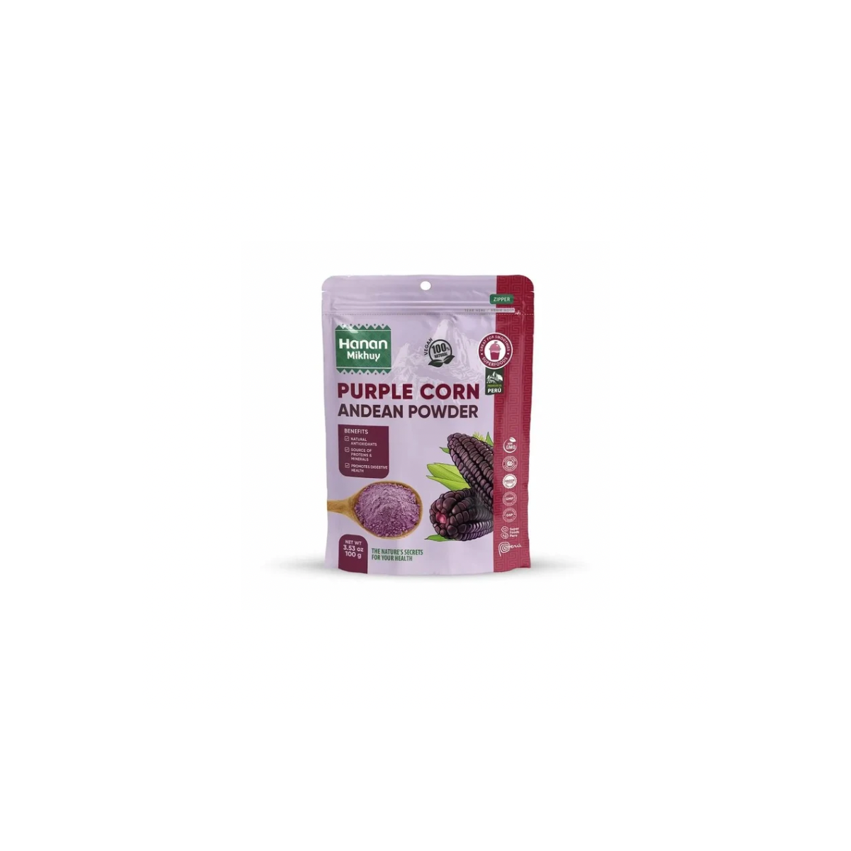 Lila Maismehl Hanan 100 g