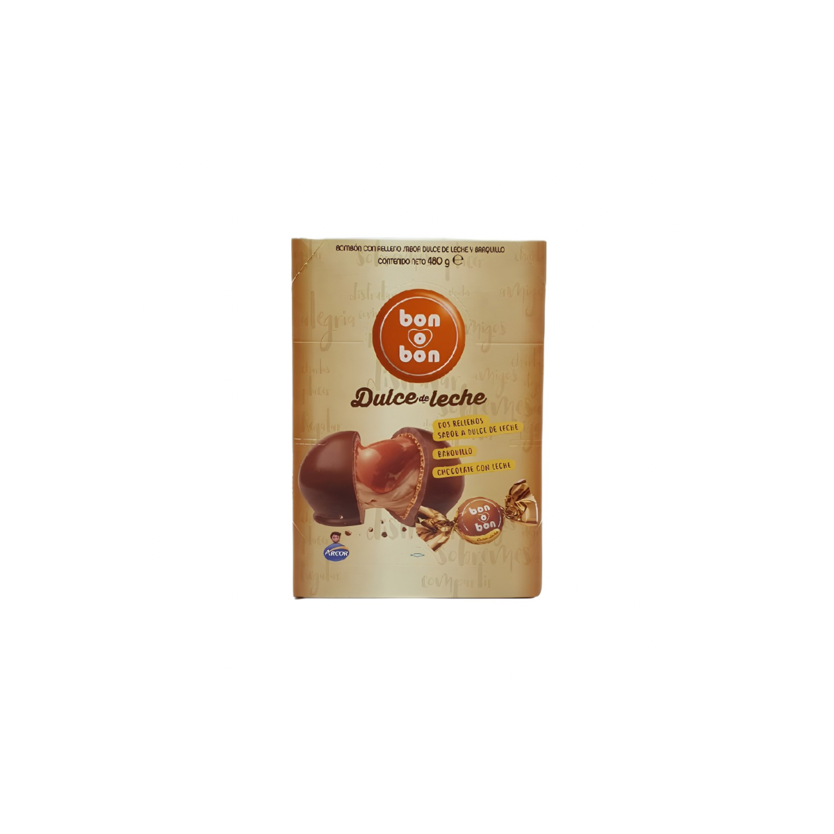 Boîte Bon o Bon Dulce de Leche x 30