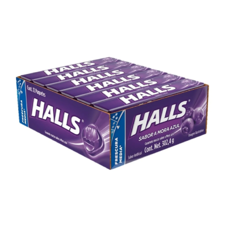 Caja Halls Mora Azul 12 und