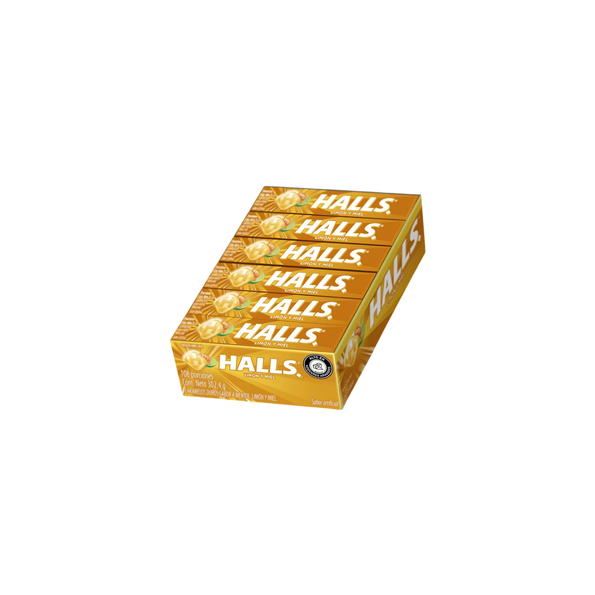 Halls Zitrone & Honig Box x 12