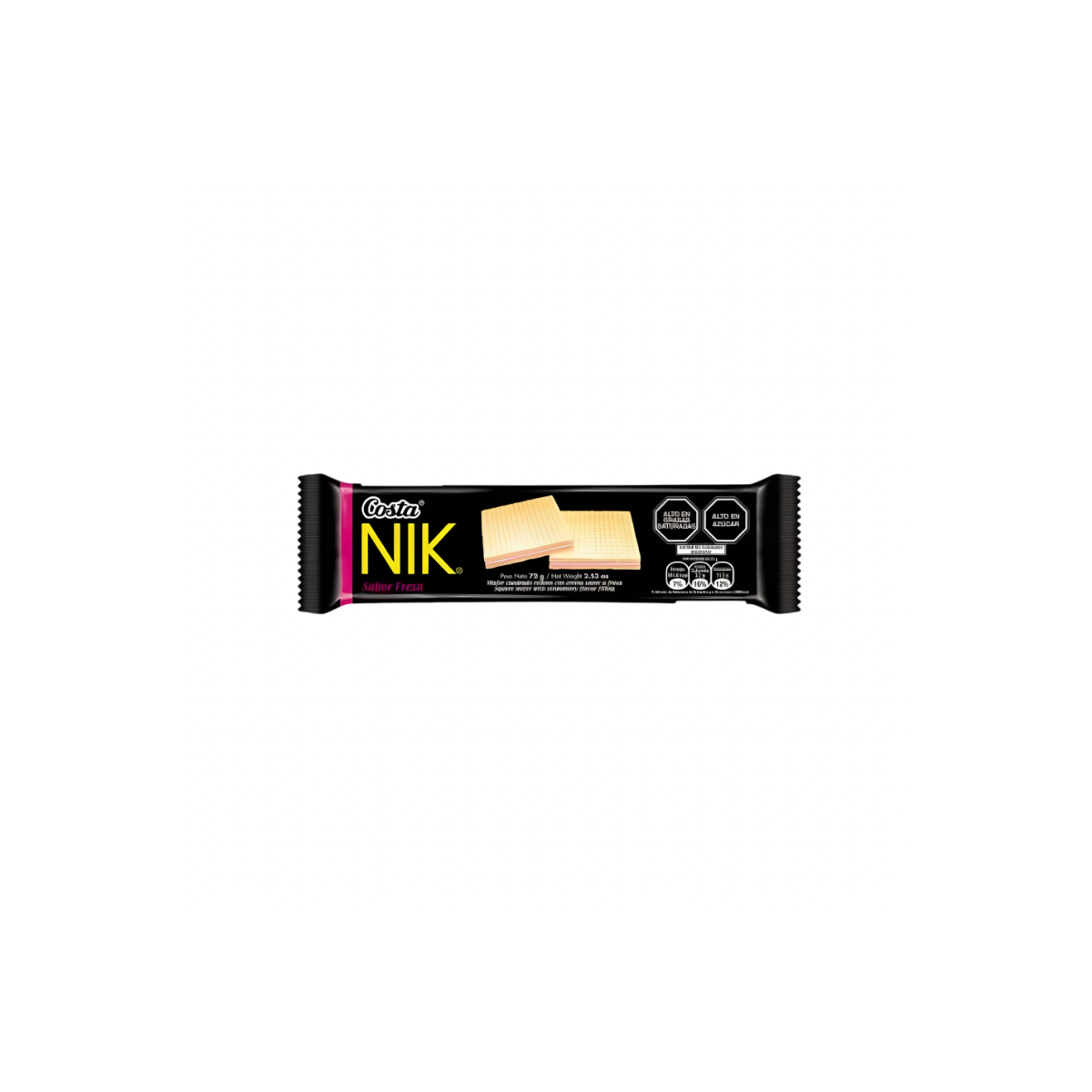 Nik Strawberry Wafer 72 g