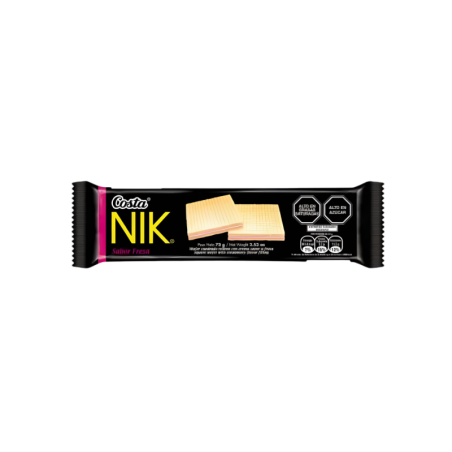 Gaufrette Nik Fraise 72 g