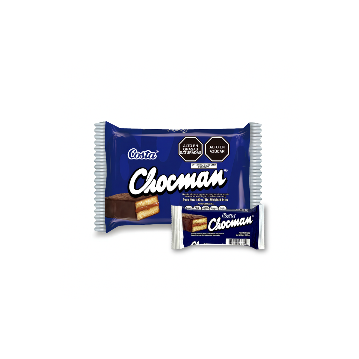 Costa Chocman Pack 6 Unidades 201 g