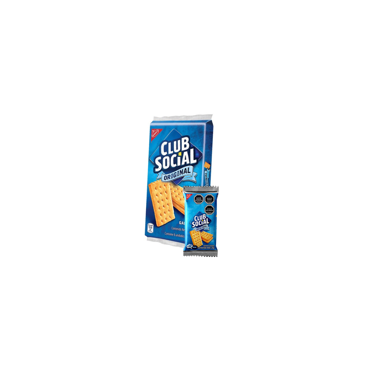 Biscuits Club Social Pack de 6 Unités