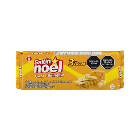 Biscuits Salés Saltín Noel Fromage & Beurre 338g