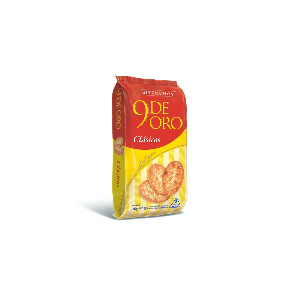 Bizcochos 9 de Oro Agridulces 200g – Galletas Tradicionales Argentinas