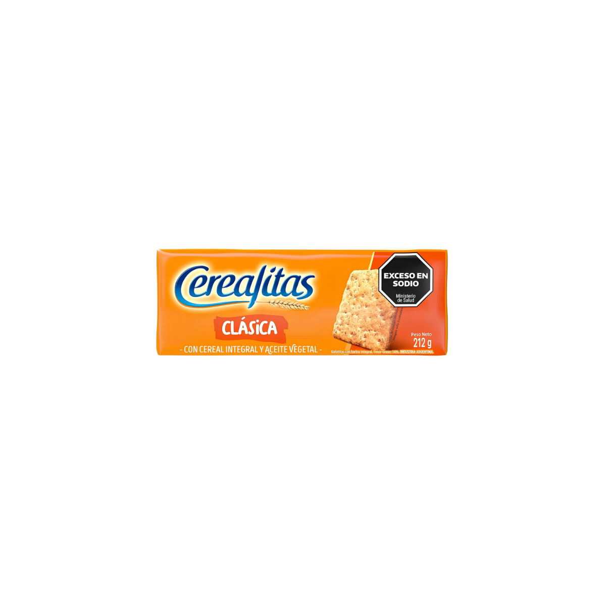 Cerealitas Classique 212g – Biscuits Complets Argentins