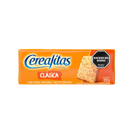Cerealitas Classique 212g – Biscuits Complets Argentins