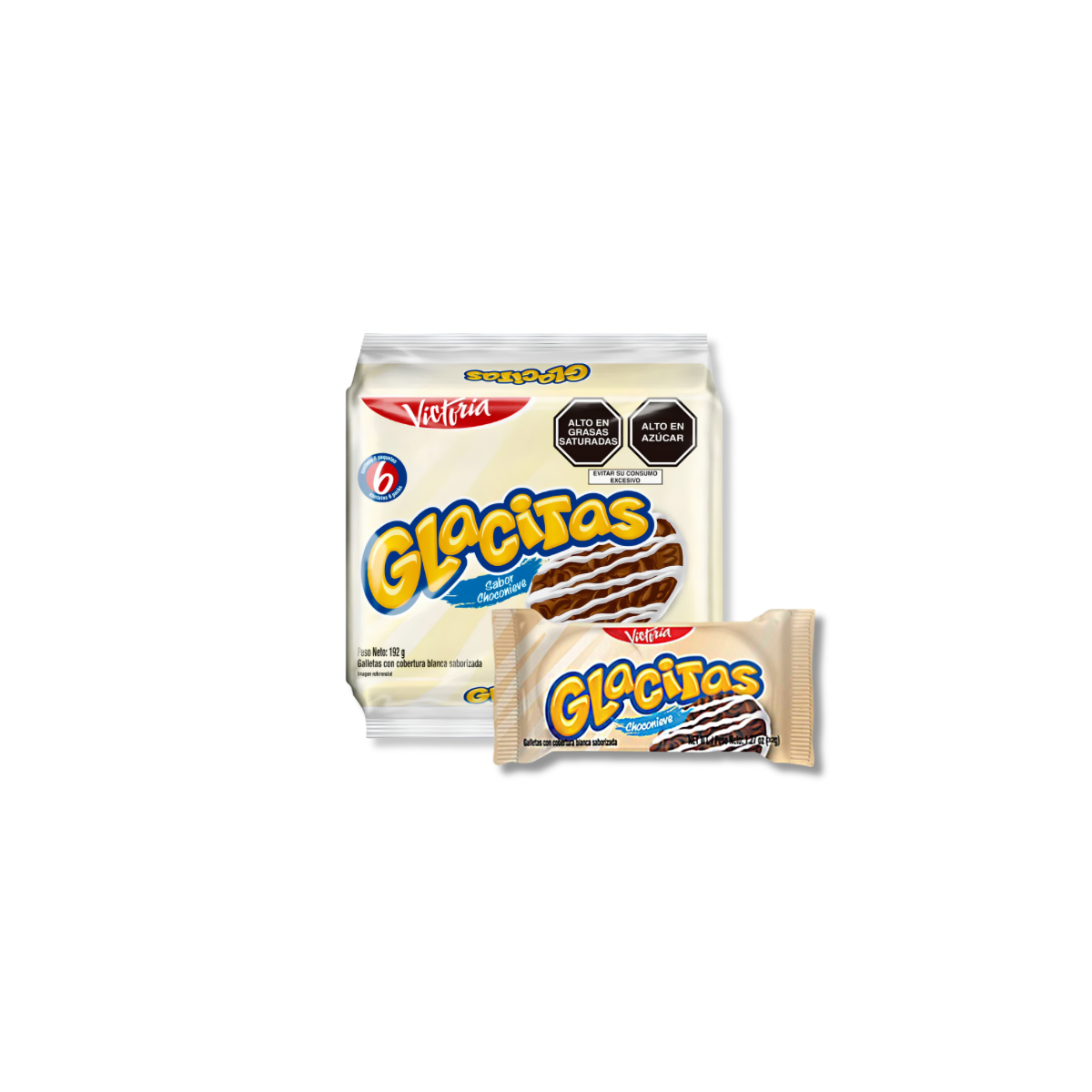 Glacitas Choconieve Kekse Victoria 192g