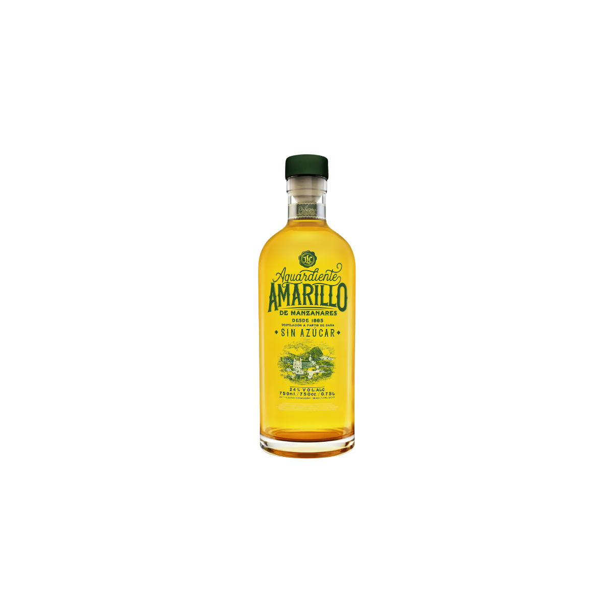 Aguardiente Amarillo de Manzanares Sans Sucre 750 ml