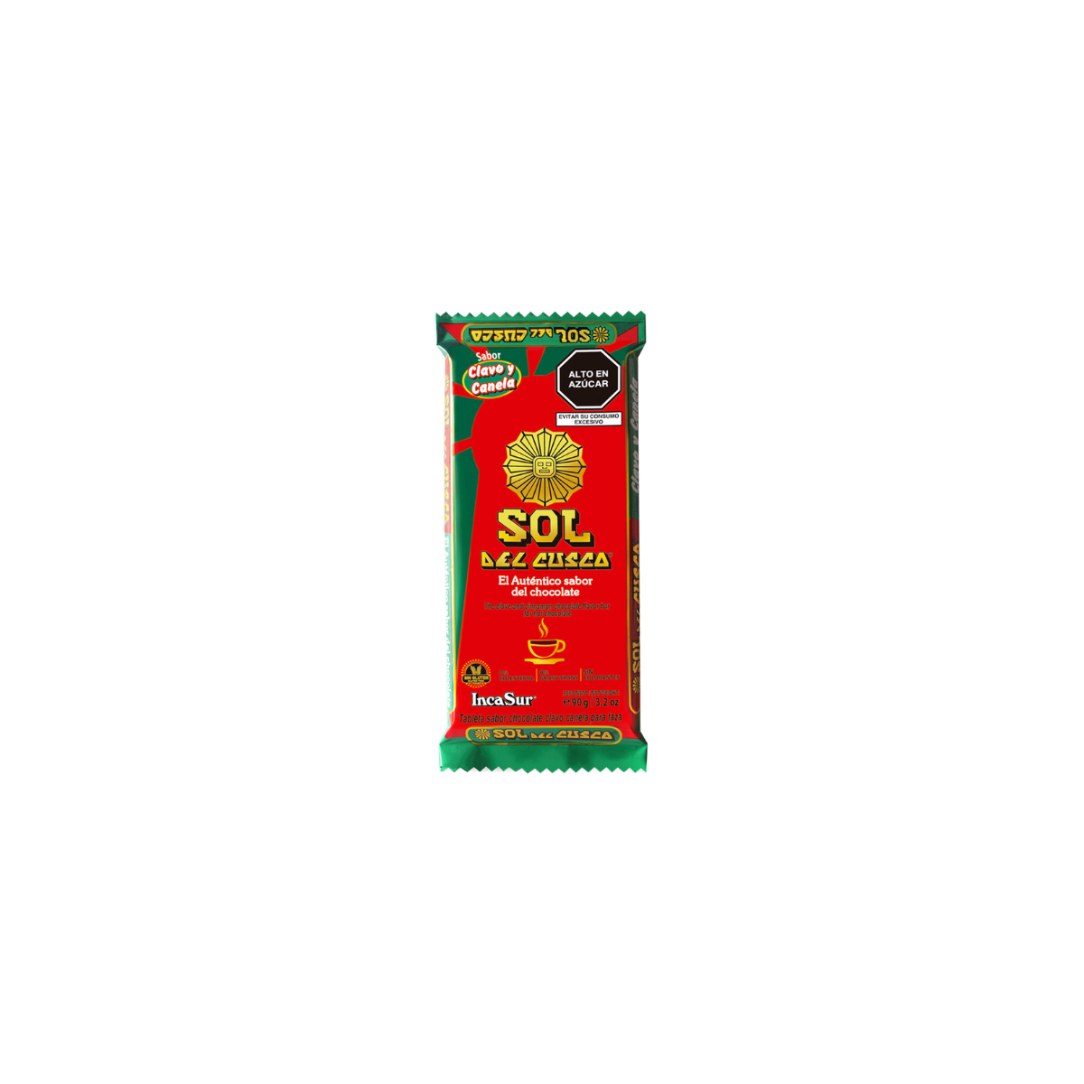 Chocolate Sol del Cusco con Clavo y Canela 90 g