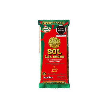 Sol del Cusco Trinkschokolade mit Nelken und Zimt 90 g