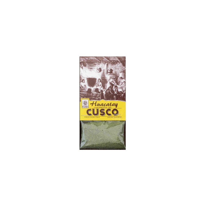 Getrockneter Huacatay 100 % Pur Kuski de Cuzco 10g