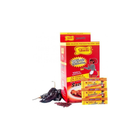 Ají Panca Sazonador Sibarita Sin Picante – Oferta Caja 84 Sobrecitos de 9.5g