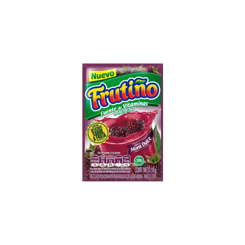 Frutiño Sweet Blackberry Flavor 18 g