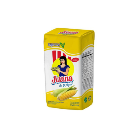 Harina de Maiz amarillo 1kg - Juana