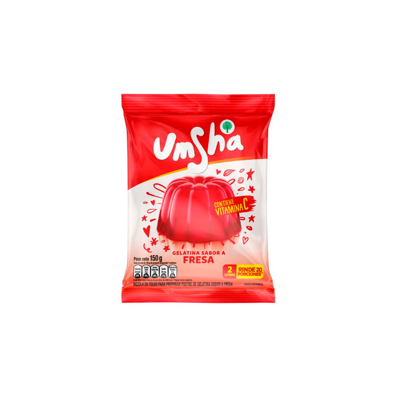 Umsha (Negrita) Strawberry Gelatin 160 g