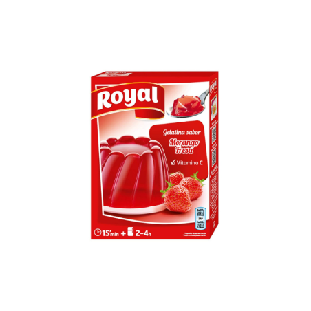 Gélatine Saveur Fraise Royal 117 g