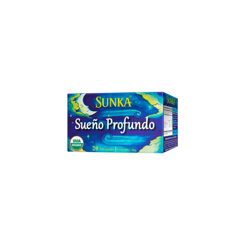 Infusión Sueño Profundo Sunka caja 20 sobres