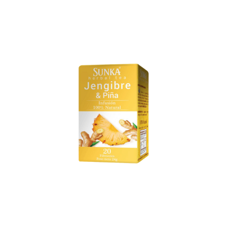 Infusion Gingembre Ananas Sunka 20 unités