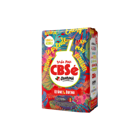 Yerba Mate CBSe mit Guaraná Glutenfrei 500 g