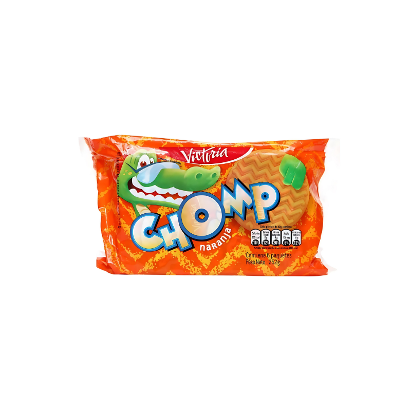 Galletas Chomp Naranja 6 pack