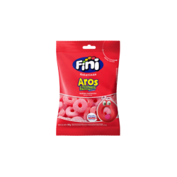 Bonbons gélifiés Anneaux à la Fraise Fini