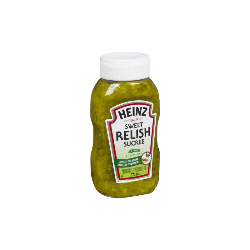 Sweet Relish Dulce – Heinz – 375 ml (formato squeeze)