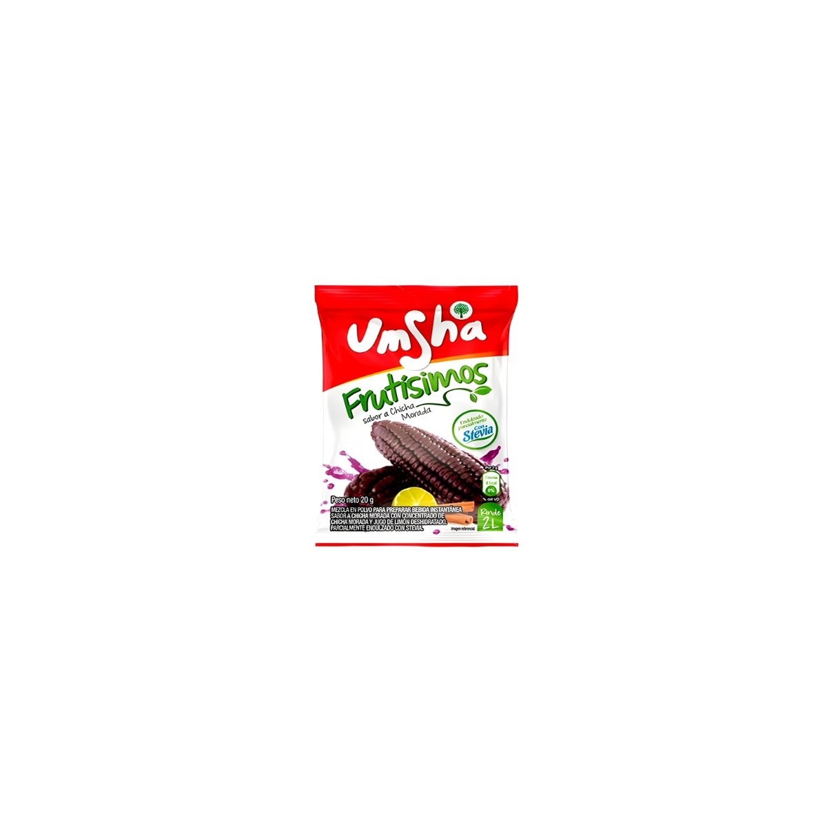 NEGRITA Frutísimos Chicha Morada con Stevia Sobre 35g