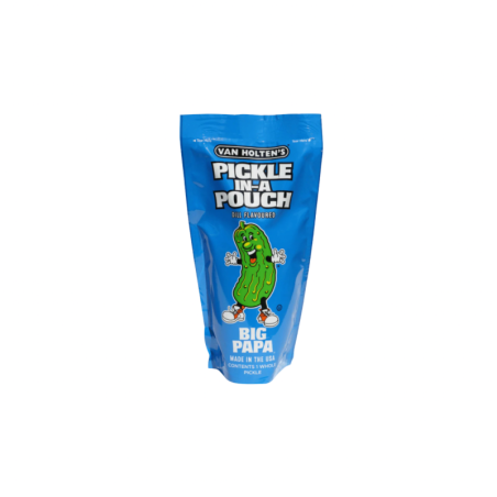 Van Holten’s Big Papa Pickle in a Pouch – 1 whole pickle