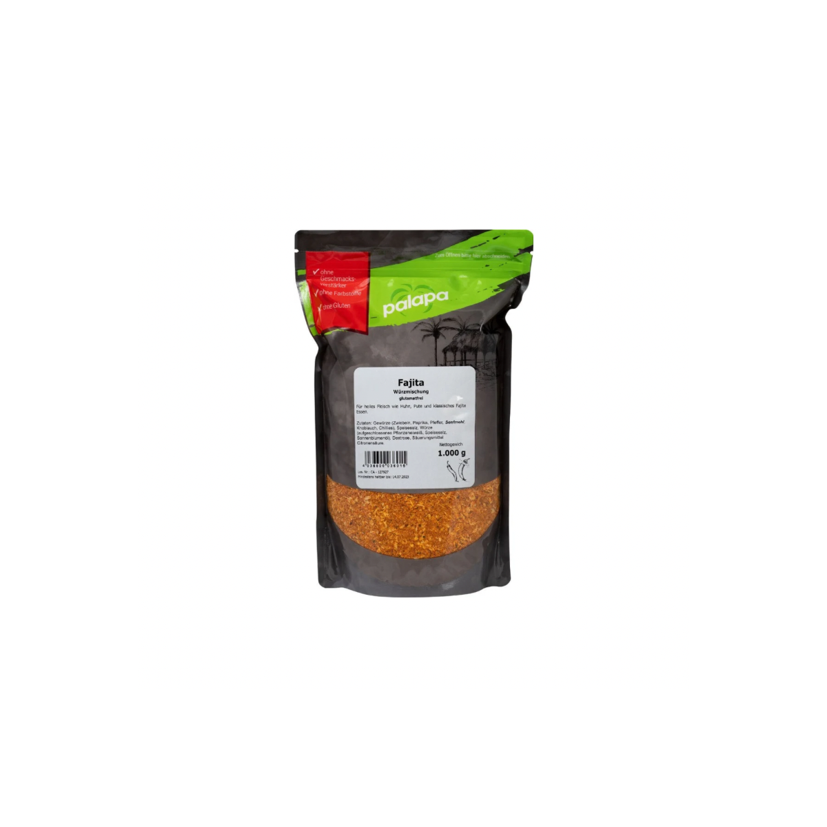 Condimento para Fajitas Palapa 1kg