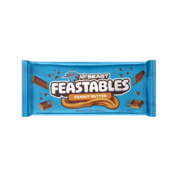 Chocolat au Lait et Beurre de Cacahuète Mr Beast Feastables 60g