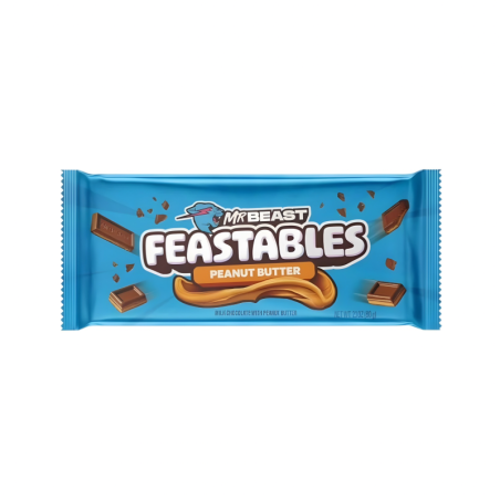 Chocolate con Leche y Mantequilla de Maní Mr Beast Feastables 60g