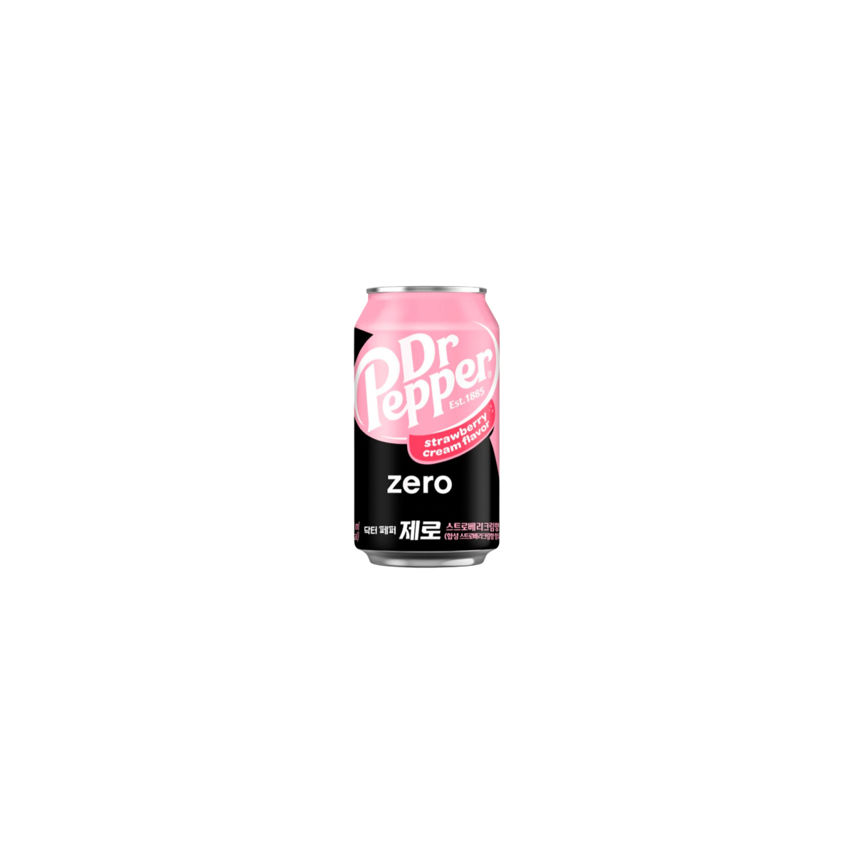 Dr Pepper Zero Fraise & Crème 350ml