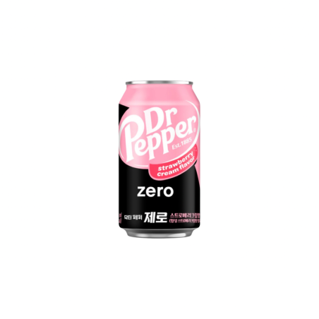 Dr Pepper Zero Strawberry Cream 350ml